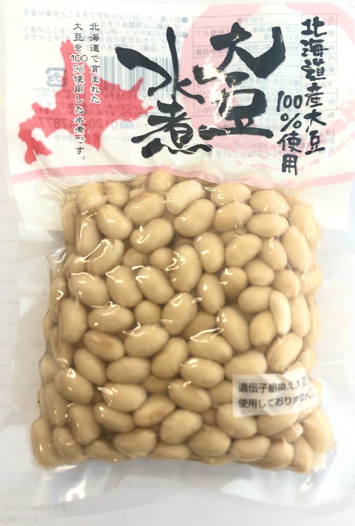 北海道産大豆100%使用 大豆水煮